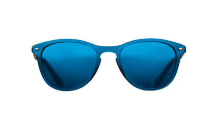 blue sunglasses