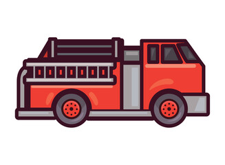 firefighter department truck