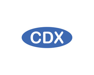 CDX logo design vector template. CDX