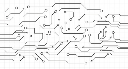 Abstract technology background, circuit board pattern.