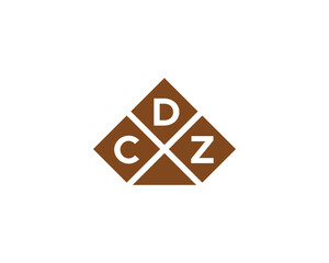 CDZ logo design vector template. CDZ