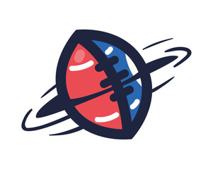american football tournament sticker