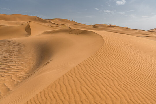 Kumtag Desert, China - a section of the wider Taklamakan Desert, and part of the Tarim Basin