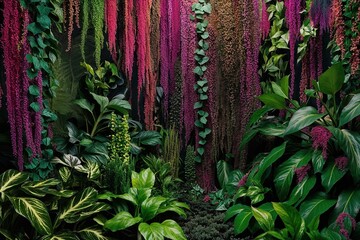 Obraz premium Lush Greenery and Stylish Nature Immersion for Plant Enthusiasts