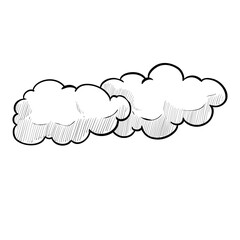 dream cloud handdrawn illustration