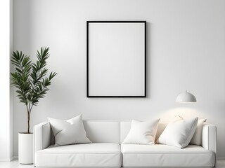 Modern Minimalist Living Room - The Perfect Blend of Comfort and Serenity