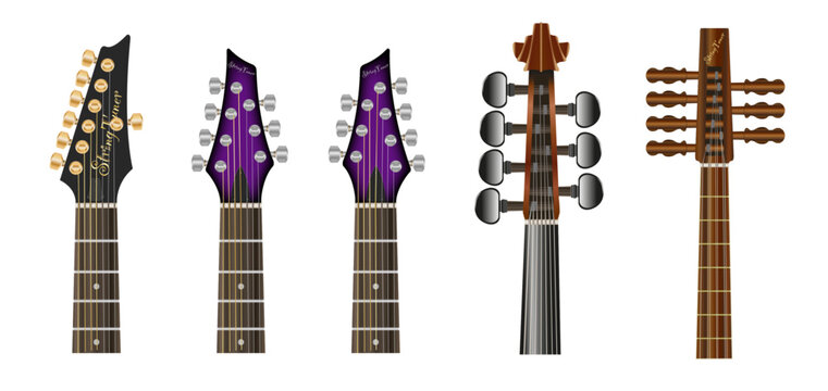 7 String Instrument Heads