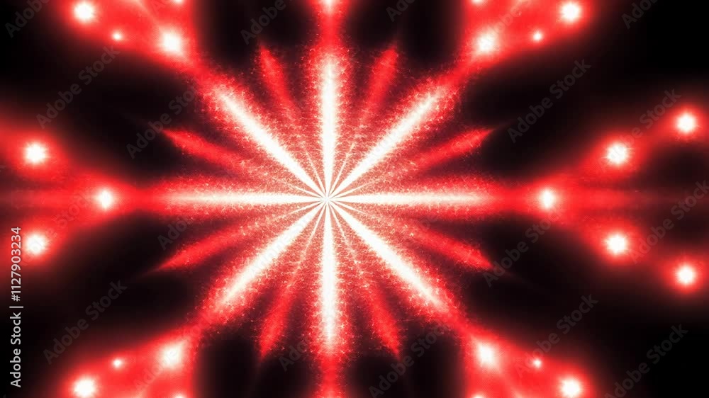 Aufkleber abstract red starburst light pattern with glowing effects, digital background. futuristic energy and