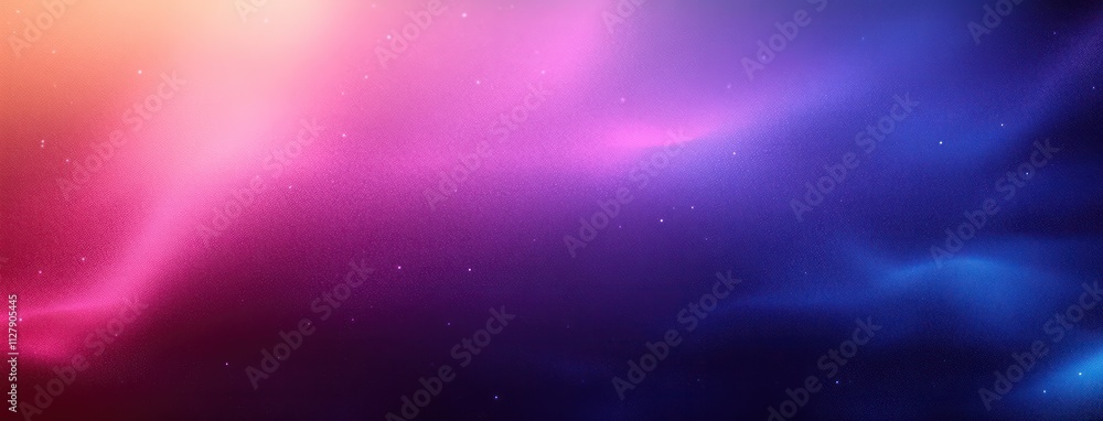 Poster abstract pink purple gradient background with grainy texture and soft lighting