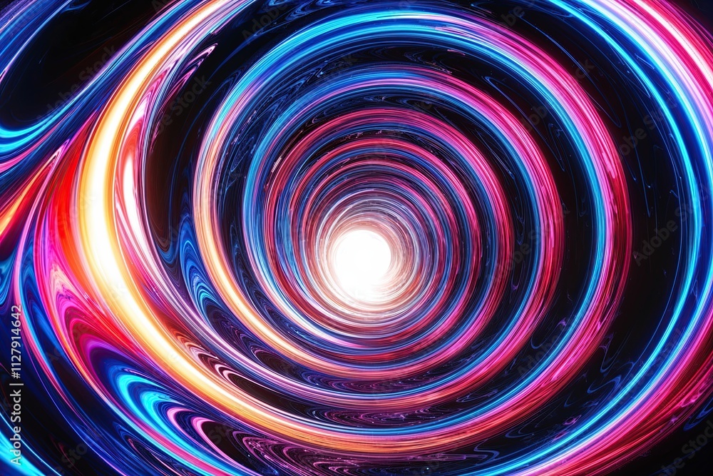 Poster dynamic holographic wave patterns for engaging digital backgrounds and illustrations