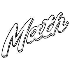 Math Handdrawn Illustration