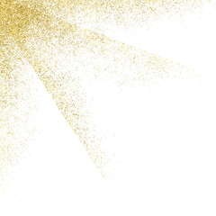 Gold Glitter decoration 