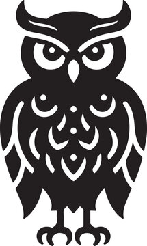 recommend clip art: Owl Silhouette vector, Standing Owl vector, Owl line art