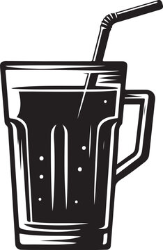 recommend clip art: Glass of tomato juice silhouette vector art, glass of tomato juice line art vector