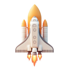 Obraz premium Spacecraft Launching