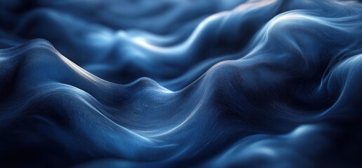 Obraz premium Dynamic blue glowing abstract background with grainy black texture and soft lighting for futuristic poster wallpaper design