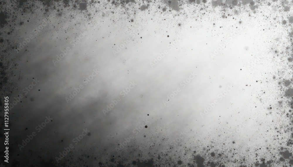 Poster abstract grunge texture with distressed grain and dots. gradient background. suitable for posters ba
