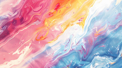 abstract background with waves watercolor