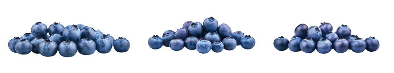 Obraz premium High-Quality PNG of Fresh blueberry isolated on transparent png – High Resolution