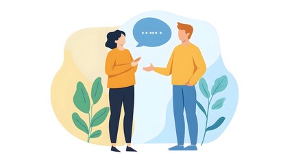 A manager introducing an employee to workplace wellness resources in a friendly conversation