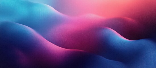 Obraz premium Vibrant Abstract Gradient Background Blue Pink Dreamy Soft Light Impressionism