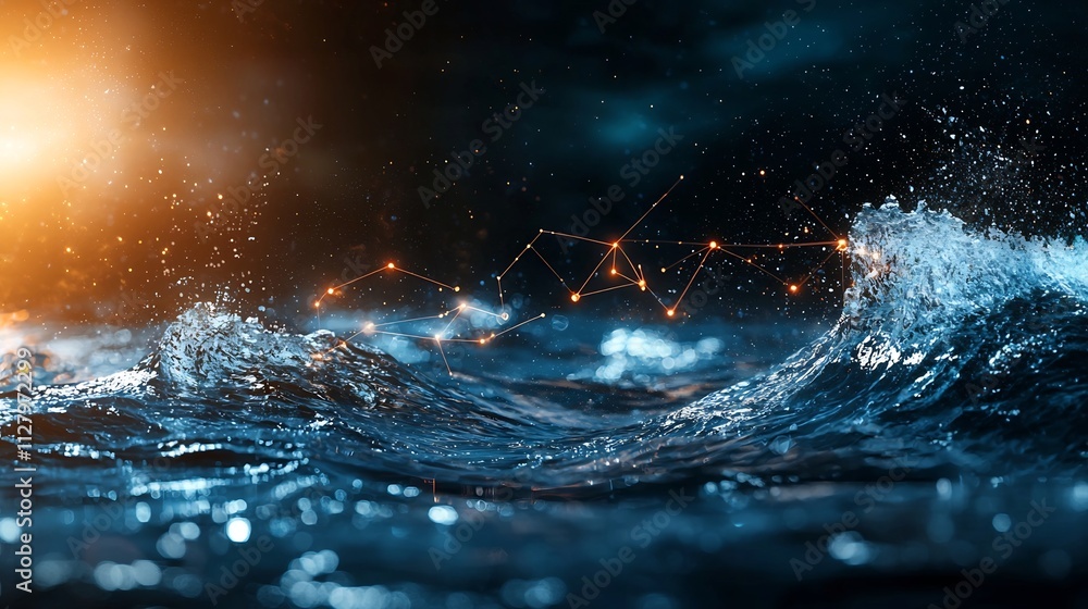 Poster cutting edge underwater sensor array system for tsunami detection and warning linked to coastal moni