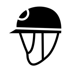 Helmet Solid Icon