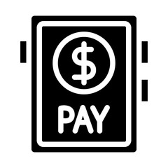 Payment Online Solid Icon