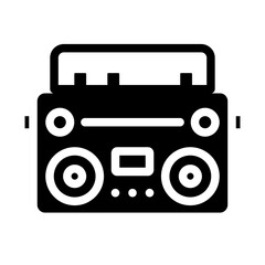 Radio Solid Icon