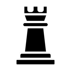 Rook Solid Icon