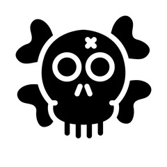 Skull Solid Icon