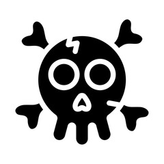Skull Solid Icon