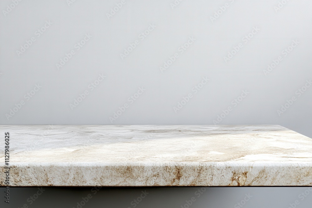 Poster smooth marble tabletop with subtle textures and tones.