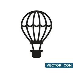 Fototapeta premium Simple Air Ballon Icon Design Template