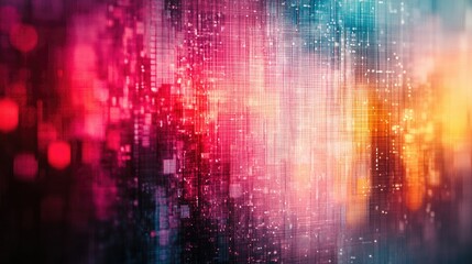 Abstract vibrant colorful digital background.