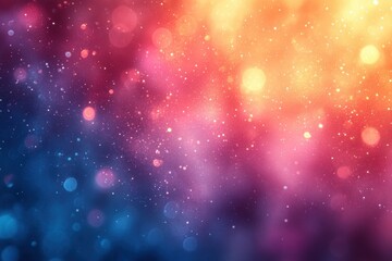 Naklejka premium Shimmering Gold Spectrum Background with Sparkling Light Effects and Ethereal Diffusion