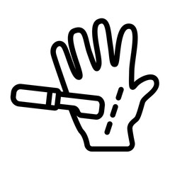 Surgery Hand icon