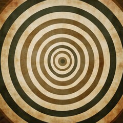 Circular Vintage Background with Concentric Lines and Texture