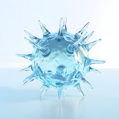 Glassy Virus Structure in Abstract Form