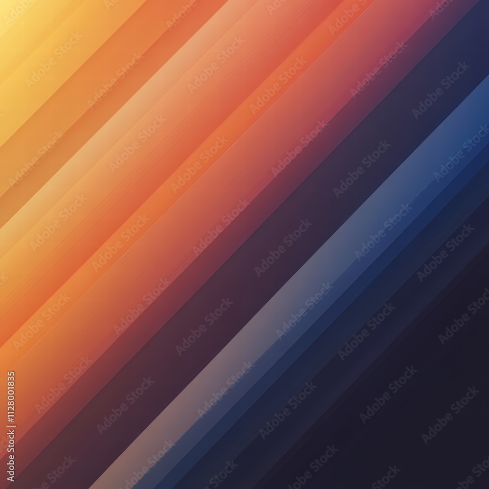 Poster abstract gradient background with diagonal lines and vibrant colors