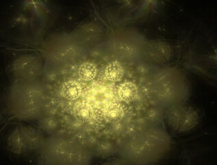 Imaginatory fractal abstract background Image