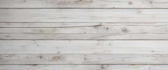 Obraz premium White wooden plank with light gray weathered wood grain, aged, white, plank, texture, weathered