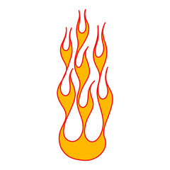 fire and flames png