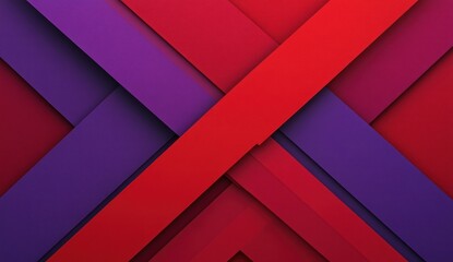 Obraz premium Abstract red and purple intersecting lines background.