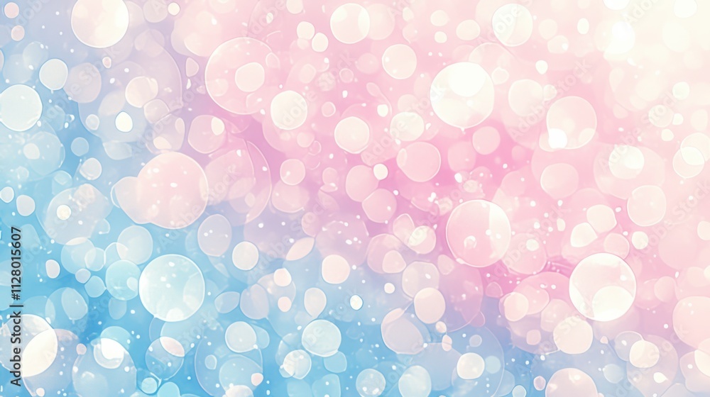 Wall mural a playful gradient background with bubblegum colors. featuring bright pinks and blues. evoking fun a