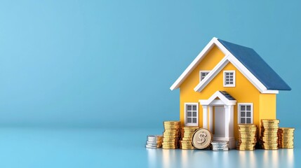 Home Financing with Money and Model House