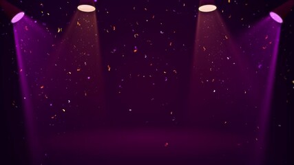 Digital Ceremonial Wedding Awards Background Wave light abstract shining stars dust. glittering Luxury sparkling. Elegant celebration event, music, anniversary, party presentation backdrops, corporate