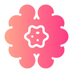 brain gradient icon