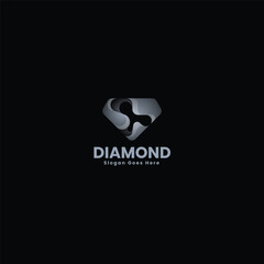 Diamond Gradient Colorful Logo