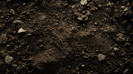 A soil texture featuring fine grains.